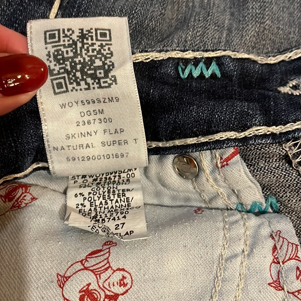 True Religion skinny flap jeans - Picture 12 of 14